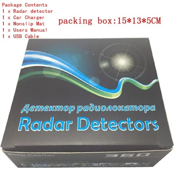 Car Radar Detector Device Small Car Radar Gun Full Band Early Warning