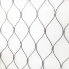 10m Ferruled Decorative Metal Wire Rope Mesh For Zoo Cage