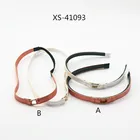 New Style Sewing PU Hair Band Fashion Hairbands Headband Hair Accessories For Girl