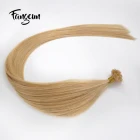 Color 20 Flat Tip Pre-bonde Russian Hair 100% Virgin Remy Human Hair Extension