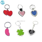 2018 Promotional Valentine's Day Gift Heart Shape Metal Key Chain