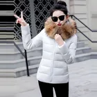 Myfur Hooded Design winter jacket for woman down fur winter coats