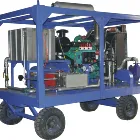 Pressure trolley washing machine professional high pressure water jet pipe cleaner