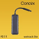 GPS+LBS Positioning and Hidden Led Light Concox GPS Tracker Wetrack lite for Fleet Management Company.