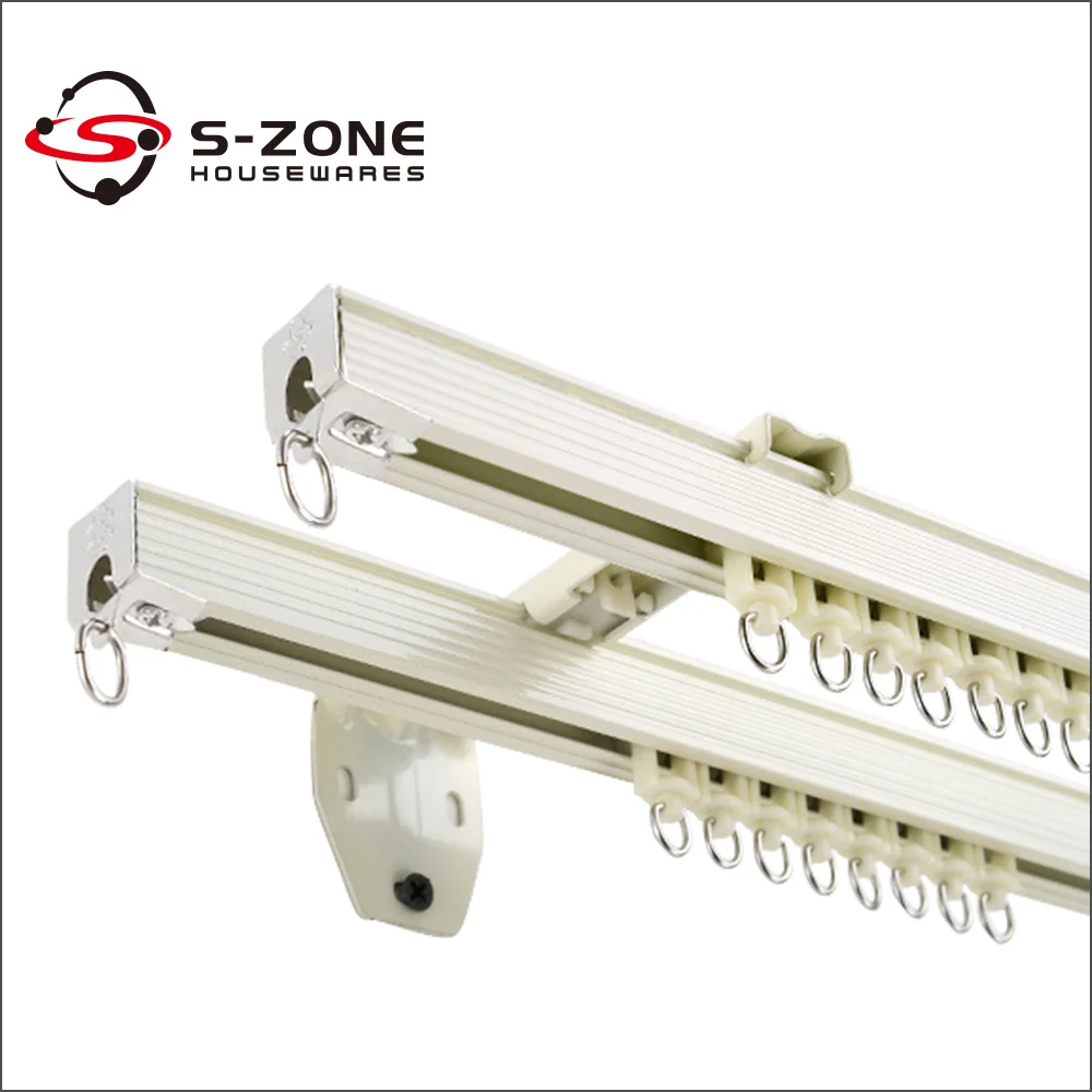 Sliding Rail System Aluminum Curtain Track/rail Buy Aluminum Curtain