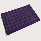 Top quality unique motifs elegant purple 100% viscose scarf for men's ladies