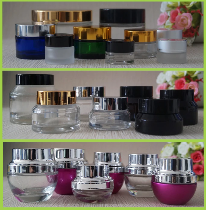 cream jars