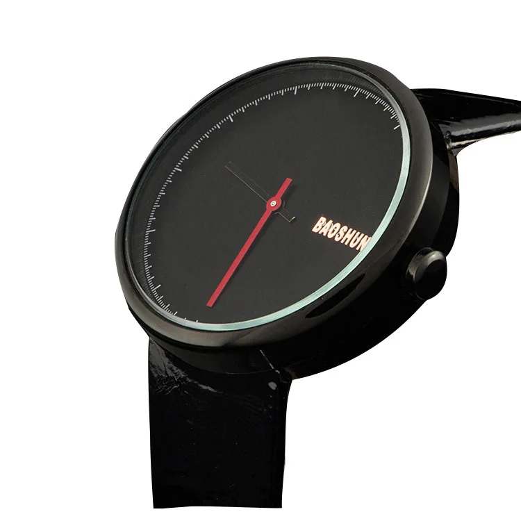 2014 New Fashion Brand Genuine Leather Strap men Dress Watches Quartz simple Watch Waterproof Lady Casual Watches Wristwatch