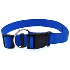 Solid Color Yellow Black Pink Purple Chocolate Color Baby Blue Small Nylon Dog Collar