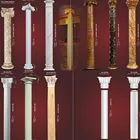 High Quality Good Price Beauty polyurethane decorative PU Roman Column