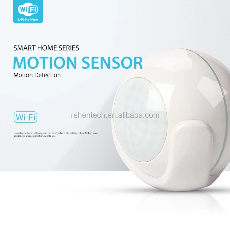 REHENT Hot Sell Tuya Smart WiFi Battery Powered Sensor PIR Motion Sensor For Smart Home Security Alarm System - ANKUX.COM