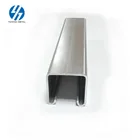 C shaped steel beam and purlin for roofing and column perforated unistrut channel