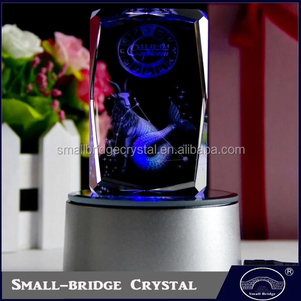 3d crystal laser gift led light show