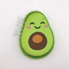 Cute Cartoon Fruit Avocado Shape Plush Material Notepad Memo Pad For Kids