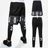 customized basketball shorts with running men tights/shiny running shorts
