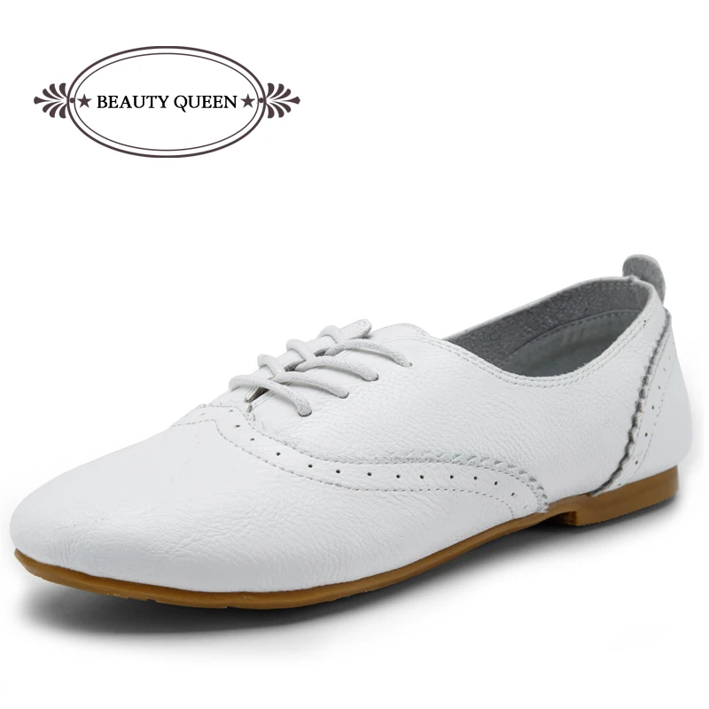 Fashion Brand Autumn Winter Women White Sneakers Shoes Cow Split Sports Shoes Casual Women's Flats Sneakers Plus Size 35-40