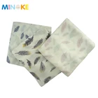 Hot sale soft breathable bamboo cotton reusable muslin cloth baby diapers
