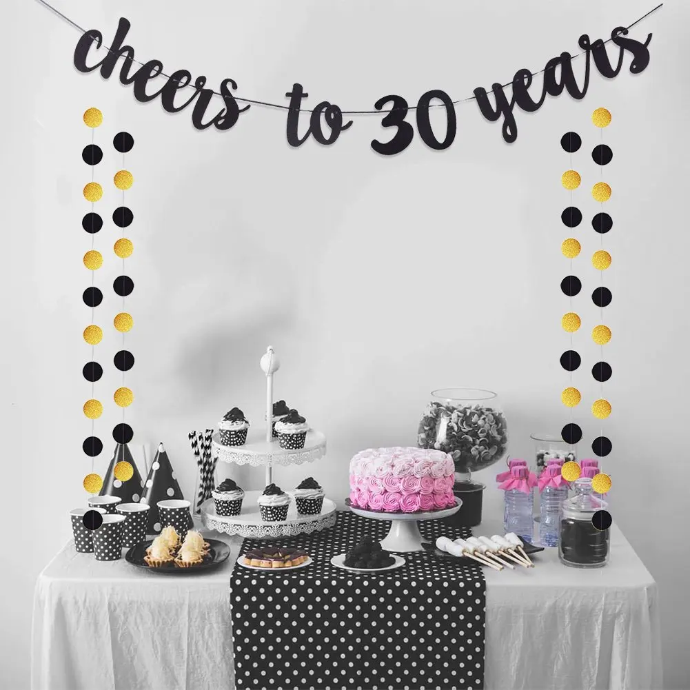 banner for adult birthday party supplies wedding anniversary