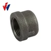 Black/Hot dip galvanized Malleable Iron pipe fittings for plumbing No.301 cap