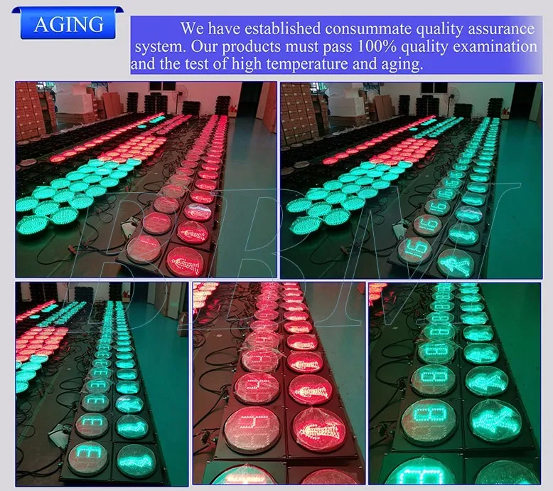 200mm pedestrian led traffic light module core