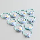 Good quality kid hair accessories 30pcs per box elastic hair band set