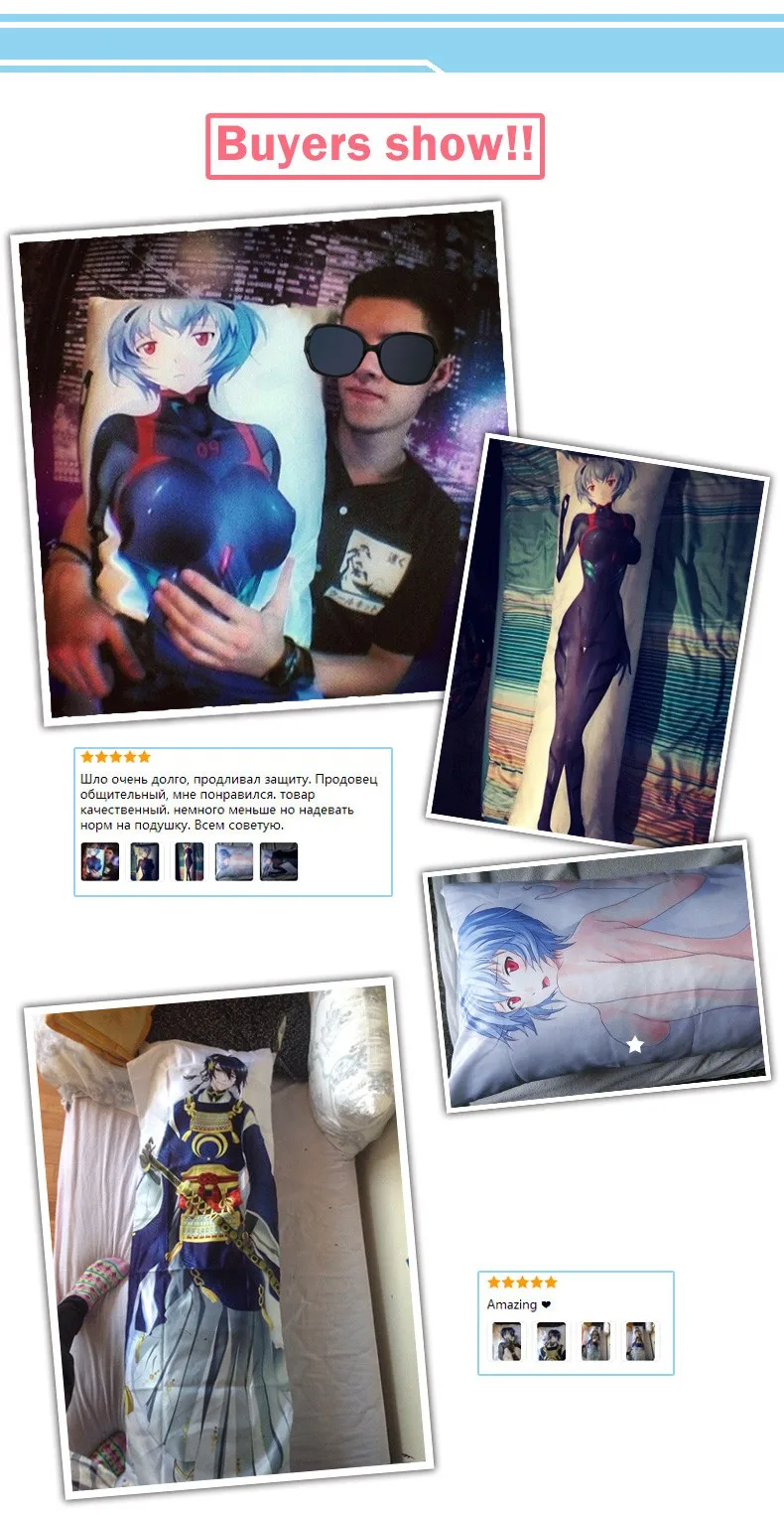 Custom Made Dakimakura 2wt 160x50cm Anime Girl Pillow Case Cover Gift for OTAKU