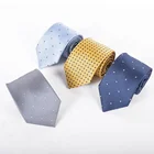 Manufacturer fashion polka dot silk tie for wedding