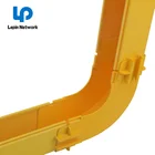 lepin 2019 newPVC ABS YELLOW plastic cable tray set 600*100MM 60*60MM for network
