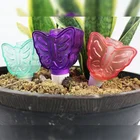Plastic butterfly shape watering stake watering cone animal water sprinkler