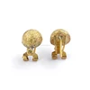 cheap wholesale fashion jewelry findings gold plated metal brass lever back earrings with easy open loop