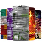 Customized Seamless Logo Printing Outdoor Sports Polyester Tubular Bandana