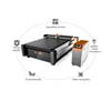 AOL cloth bag carton plotter da taglio flatbed cutter