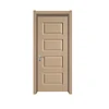 Hot selling mdf soundproof interior sliding wooden doors in Iraq, Israel, Oman, Dubai, Saudi Arabia.