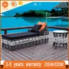 American Without Armrest Creative wichker Makes Up Pool Side Sofa with Table Outdoor Beach Modern Chair cane bed