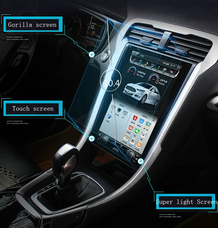 Sale LaiQi 10.4" Quadcore Car DVD player 1024x768 Car Vertical Screen 32GB ROM Stereo GPS Navigation for Chevrolet malibu 2012-2014 12