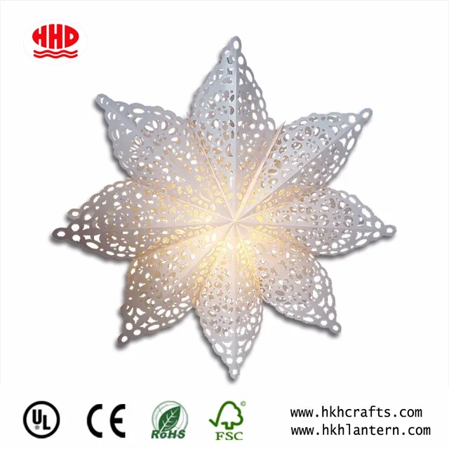 christmas party decoration handmade paper star 3d paper crafted
