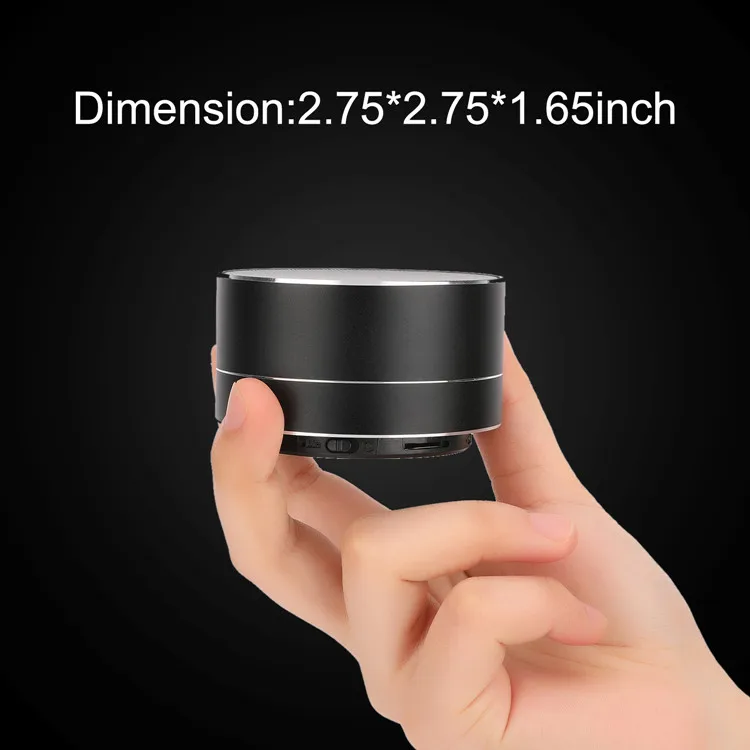 Amazon Top Seller HD Sound A10 Metal Bass Bluetooth Speaker Portable Stereo Wireless Speaker for iPhone XS XS Max XR - ANKUX.COM