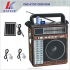 2017 Portable solar powered mp3 player with radio