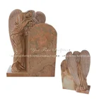 Stone Headstone Marble Memorial Carved Monuments for Sale