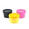 high quantity black pink orange cosmetic cream 50ml plastic jar with screw lid
