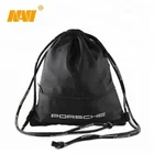 cheap 600D polyester mesh drawstring bag custom logo sport ,gym