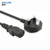 Factory Price Copper Flexible 3 Pin Plug Laptop Power Cord Cable