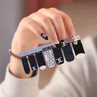 Huizi nail wraps custom S series nail stickers nail art