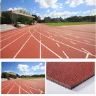 Synthetic tartan track for 400m standard running field construction