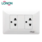LONON Duplex US Standard 3 Pin Plug Power socket Outlet
