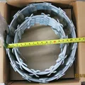 High Quality 33 Concertina single loop Razor barbed Wire for sale