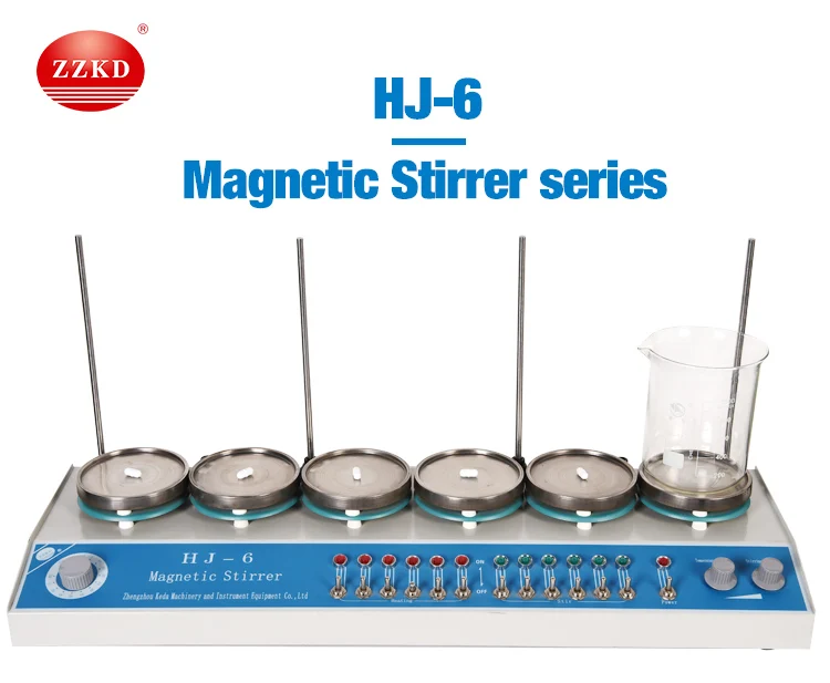Multipoint Lab Hotplate Magnetic Stirrer for Heating Reaction
