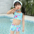 10% OFF Lovely Baby Girls Bikini Children Two Piece Cute Kids Dress Bikini Beachwear Swimsuit Swimwear
