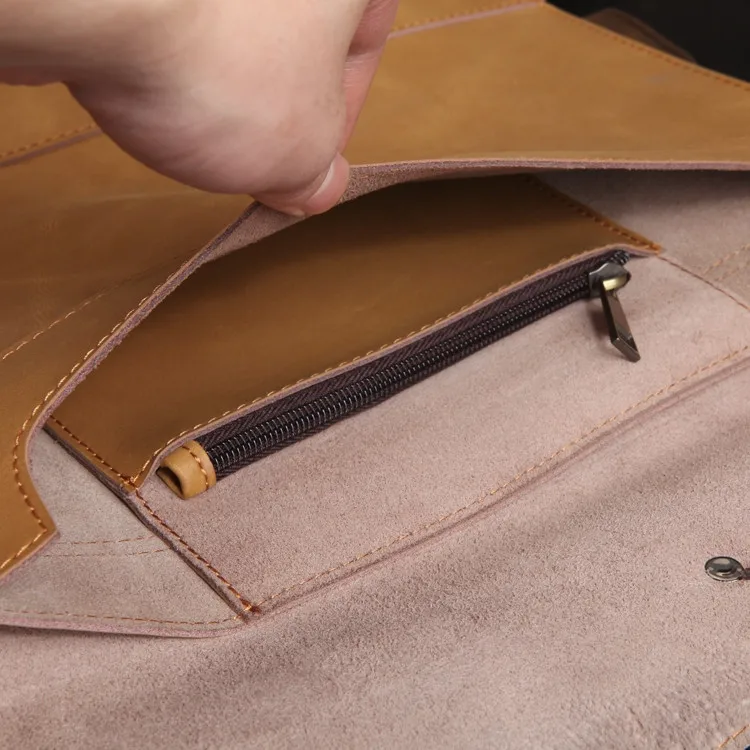 leather collection bag 16