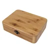 Pan Low price new products customized round corner engrave logo bamboo wooden gift box